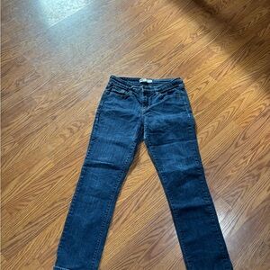Blue Straight Leg Jeans